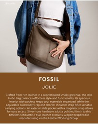 Fossil - Jolie Grey Hobo Bag