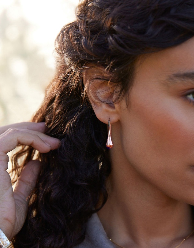 Najo - My Silent Tears Rose Gold Earring