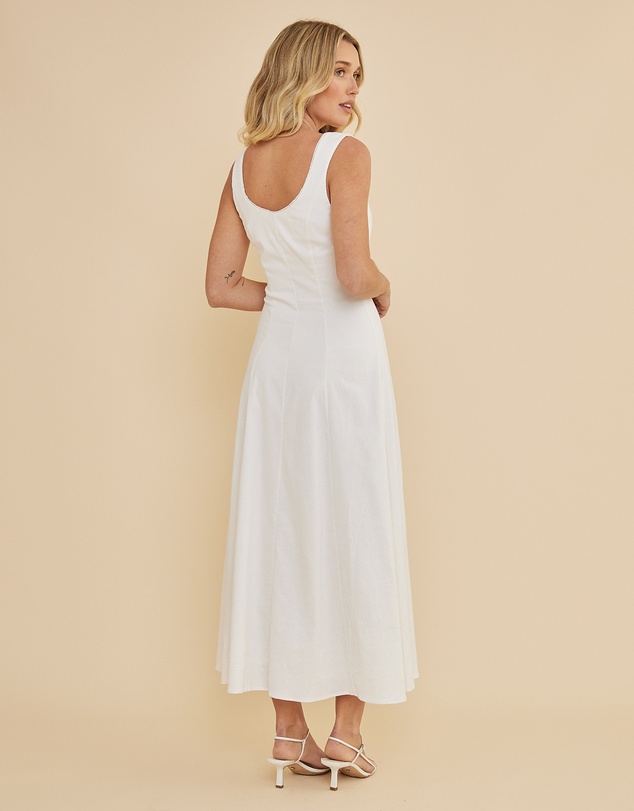 Amelius - Lucie Buttoned Midi Dress