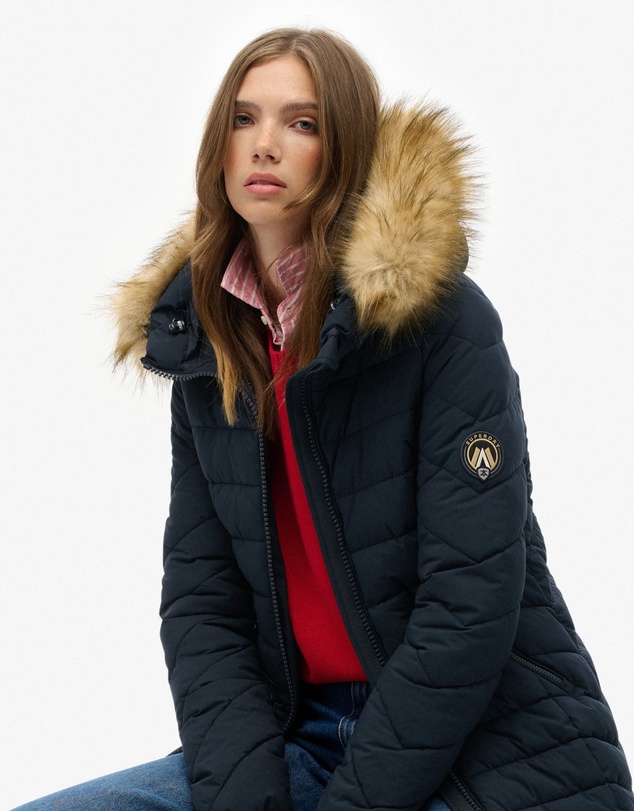 Superdry - Fuji Hooded Mid Length Jacket