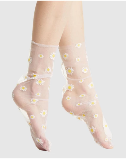 High Heel Jungle - Daisy Tulle Socks