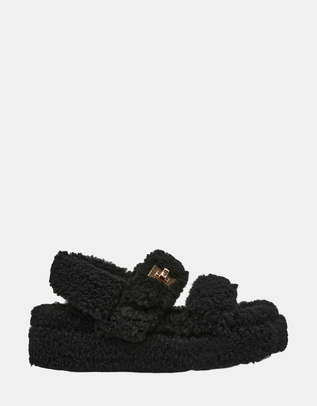 Steve Madden - Bigmona-F Black Sandals