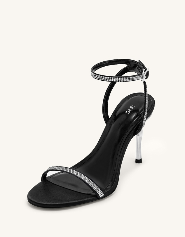 JW PEI - Alivia Artifical Crystal Heel Sandals