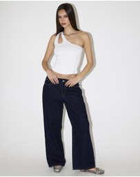 General Pants Co. Basics - Asym Rib Cami