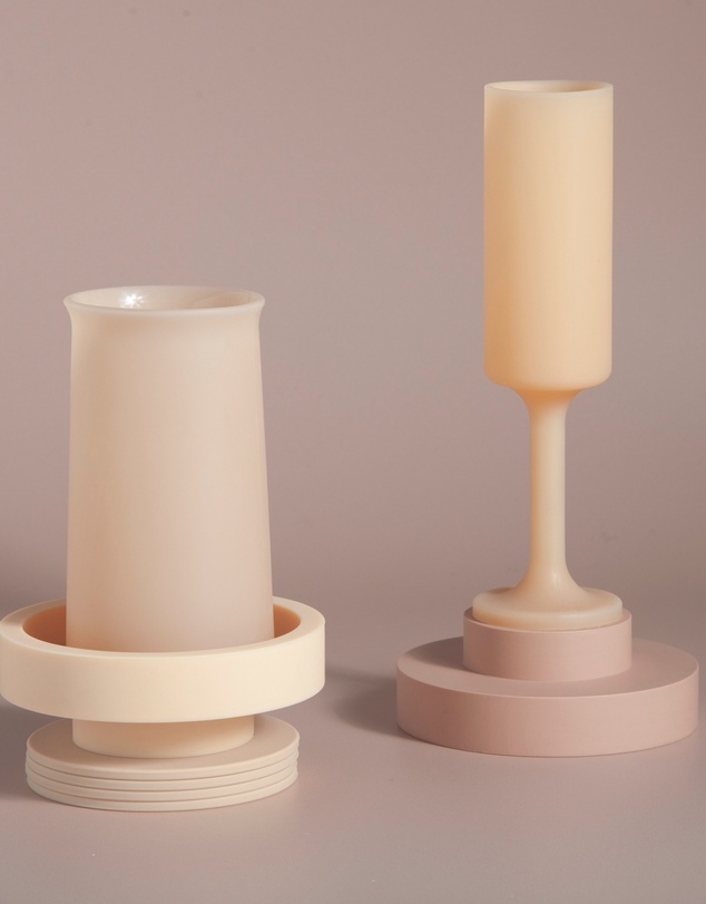porter green - stegg | silicone unbreakable highball glasses