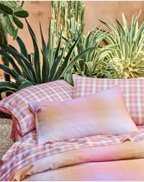 Linen House - Sunrise Check Sheet Set
