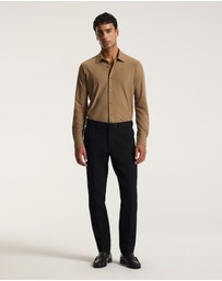 Calibre - Performance Long Sleeve Shirt Camel