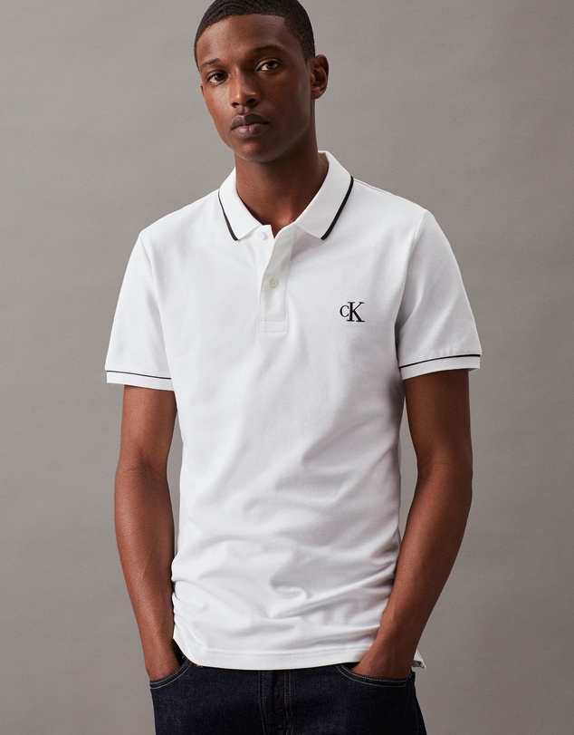 Calvin Klein Jeans - Slim Tipping Polo Shirt