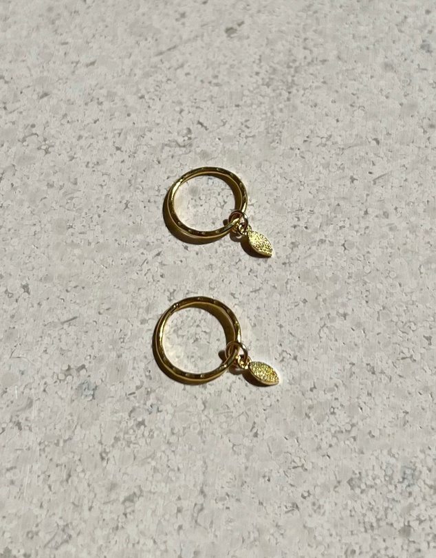 SAINT VALENTINE - Indi Mini Hoops - Gold - ICONIC EXCLUSIVE