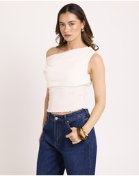 Subtitled - Bobbi Rib Twist Tank