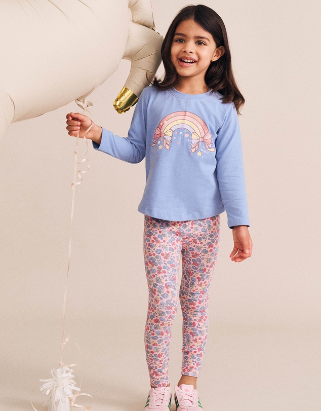 Huxbaby - Whimsical Rainbow Top - Babies-Kids