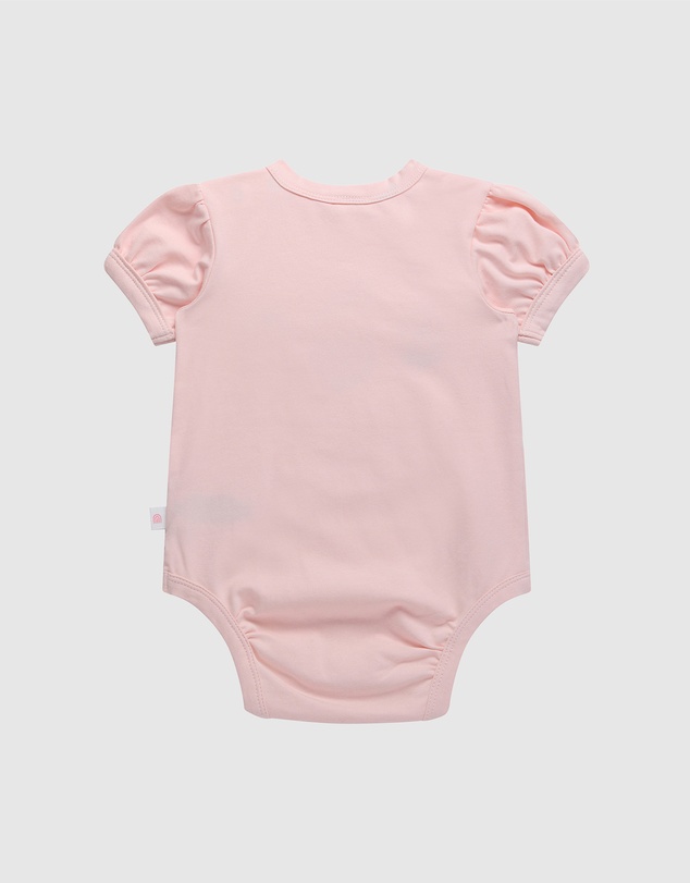 Kynd Baby - Miffy Puff Sleeve Bodysuit in Soft Pink
