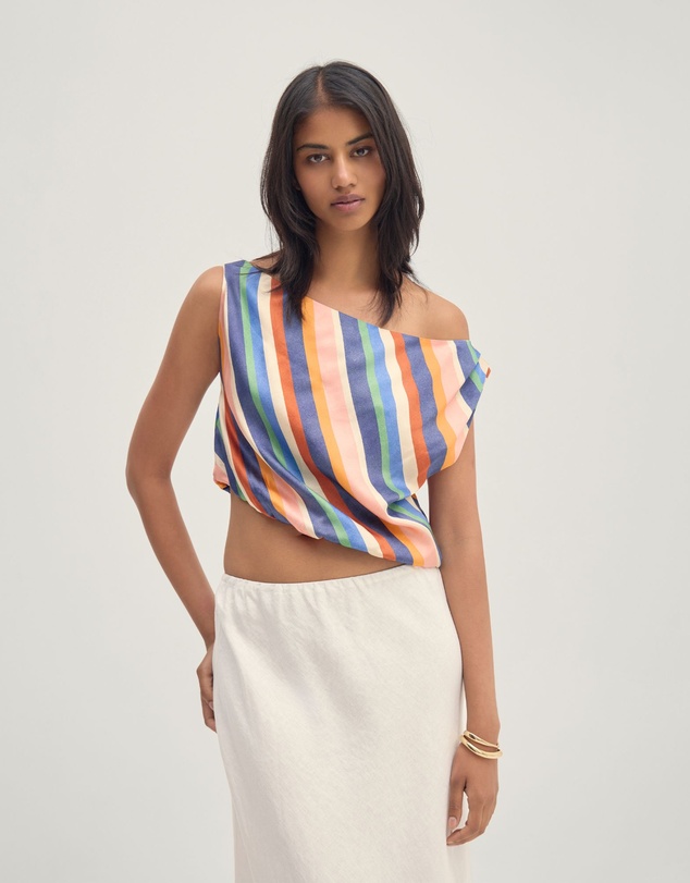 Oxford - Sandy Striped Top