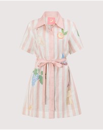 SMWR. by The Somewhere Co - Boat Days Mini Shirt Dress
