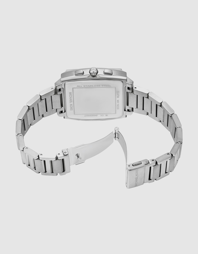 Michael Kors - Rhys Silver Tone Chronograph Watch