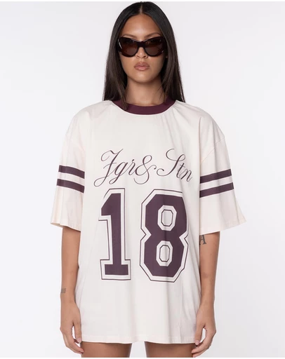 JGR & STN - Varsity Oversized T-Shirt
