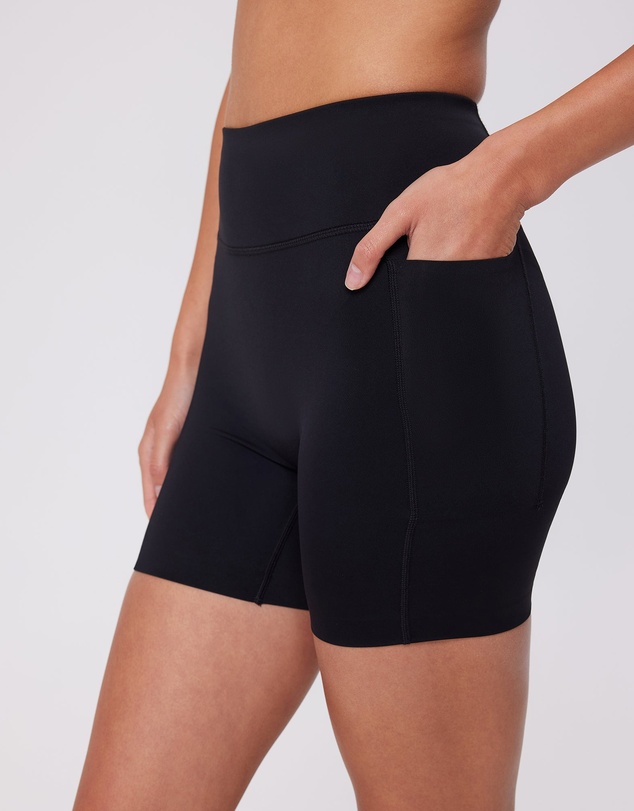 Upstate - Contour+ 5inch Pocket Bike Short - Black