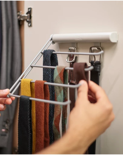 Joseph Joseph - Orderly™ Belt, Tie & Scarf Hanging Rail