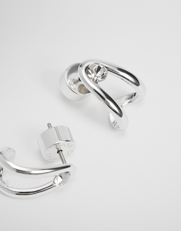 Country Road - Zoey Crystal Huggie Earring