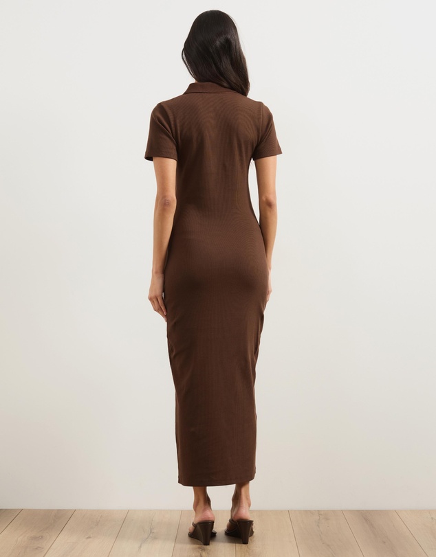 Atmos&Here - Morgan Organic Cotton Short Sleeve Midi Dress