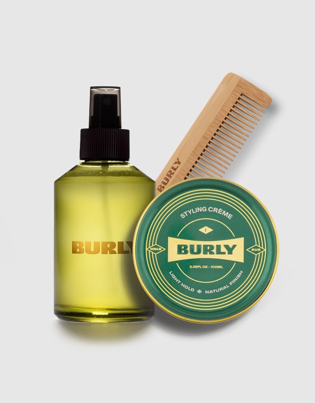 BURLY - Sea Salt Spray + Creme
