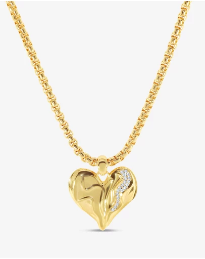 Jackie Mack - Adore Heart CZ Necklace