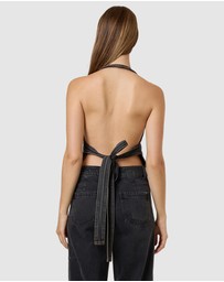 Thrills - Night Shift Denim Top