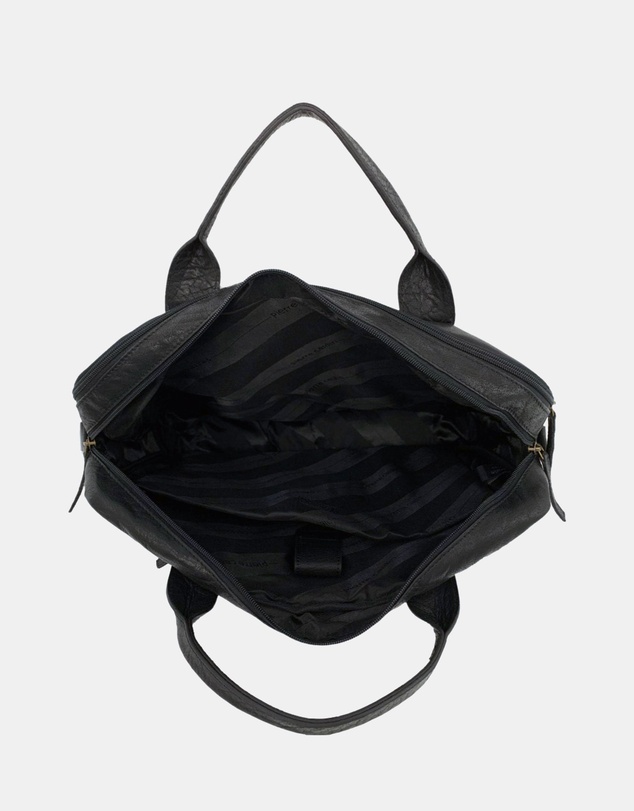 Pierre Cardin - Pierre Cardin Rustic Leather Computer Bag