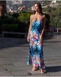 KACHEL - Melody Slip Maxi Dress