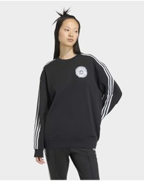 adidas Originals - ADIDAS ORIGINALS LACE BRANDING CREW Sweatshirt Womens