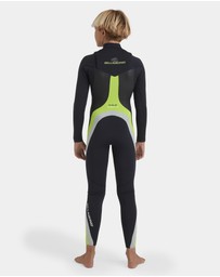 Billabong - Boys 8 to 16 3/2mm Oscillator Chest Zip Steamer Wetsuit