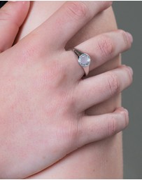 Georgini - Sliced Stone Silver Ring