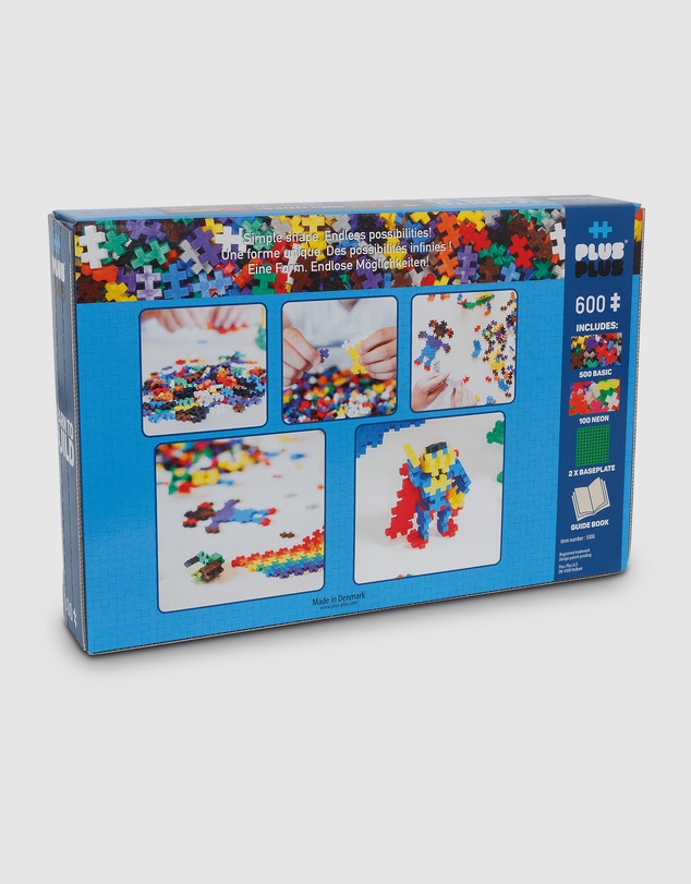 Plus Plus - Plus-Plus - Basic - Learn to Build - 600 pcs