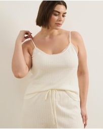 Atmos&Here Curvy - Melody Pointelle Cami Pants Pyjama Set