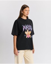 MAKU - Chrome Flower Oversized Tee