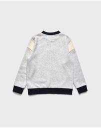 Academy Brand - Kids Contrast Crew Sweat
