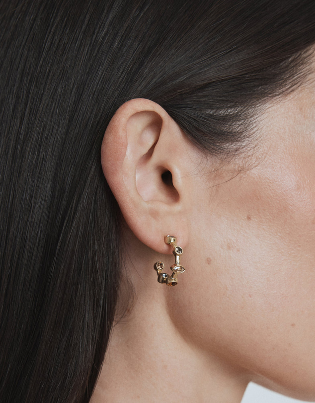MIMCO - Refina Small Hoop Earrings