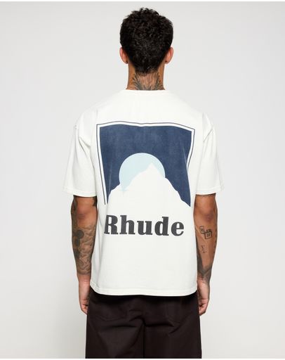 Vintage White & Oxford Navy