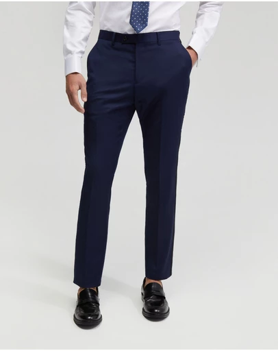 Oxford - Dinner Suit Trousers With Satin Tape