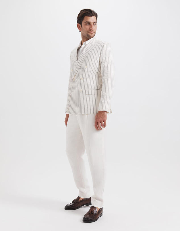 SABA - Harrison Stripe Linen Blazer