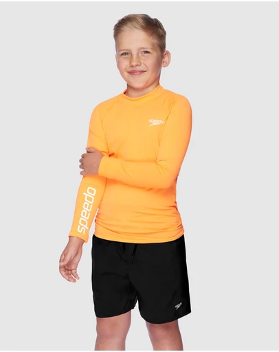 Speedo - Long Sleeve Rash Top - Kids-Teens