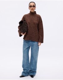 Minima Esenciales - Rae Merino Wool Silk Blend Jumper