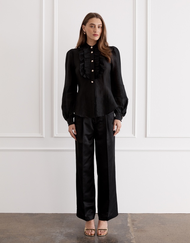 Aqua Blu Australia - Foncé Anastasia Blouse