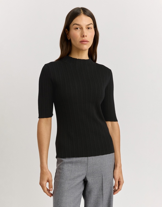 Toorallie - Variegated Rib Top