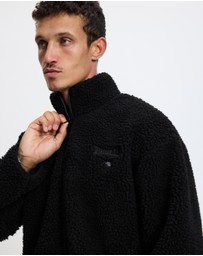 Thrills - Web Of Deceit Cropped Sherpa Jacket