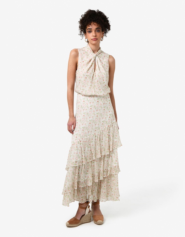 Forcast - Indy Twist Floral Top