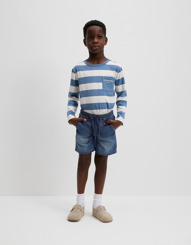 Country Road - Organically Grown Cotton Pocket Denim Short