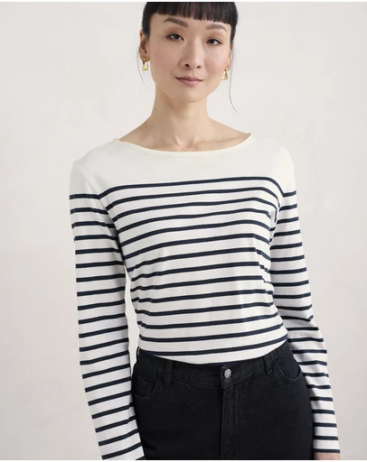 Seasalt - Seasalt Cornwall Natural Sailor Shirt