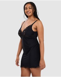 Sans Complexe - Arum Lace Trim Chemise Nightdress