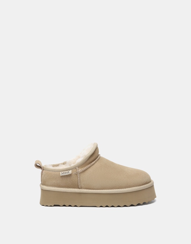EVERAU - Australian Shepherd Ugg Nano Classic Platform Cow Suede Upper UGG Boots